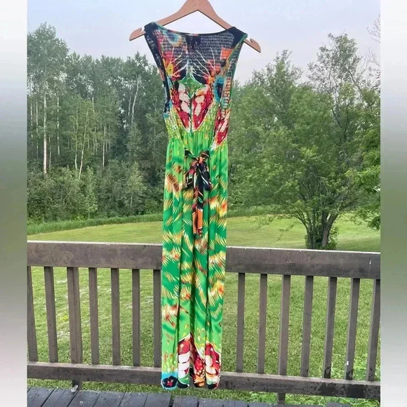 FREE💕PERIWINKLE maxi dress  Hawaiian  beach free with purchase - Picture 5 of 8